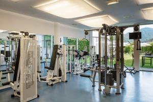 Hoteleigener Fitnessraum